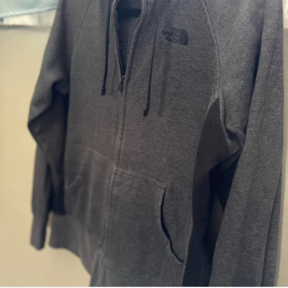 The North Face Charcoal Full-Zip Hoodie